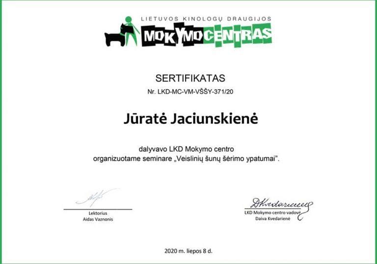 Seminaras „Veislinių šunų mitybos ypatumai“